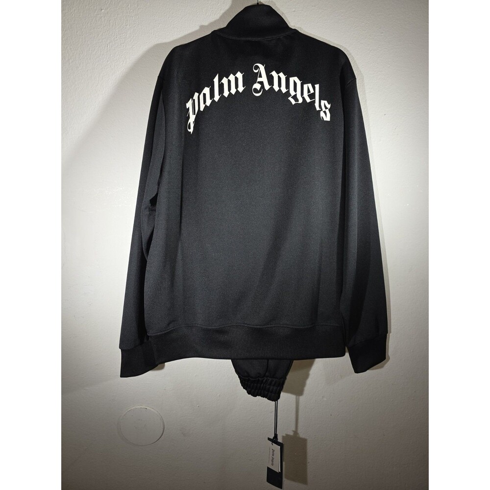 Authentic Palm Angels Classic Track Suit Jacket Set Black Size 2XL  Brand New